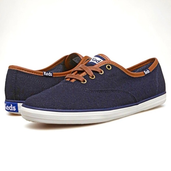 Keds Sneakers Casual Champion Wool Low Top Active Comfort Lace Up - Picture 1 of 9